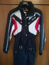 Tuta Sci Intera Invernale Unisex 46 Nero Aesse Sport 