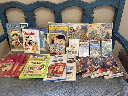 Disney pinocchio lotto vintage - disney,
