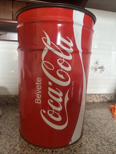 Sgabello contenitore coca cola - contenitore,