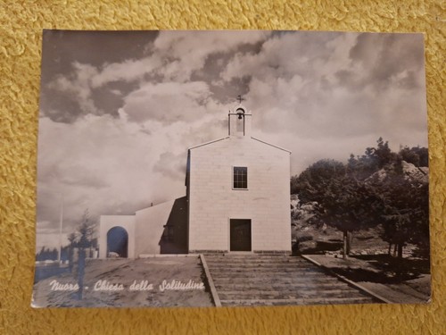 Cartolina nuoro chiesa della - cartolina,