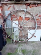 ⚓ Grande Timone Navale in Ferro – Ø 125 cm da collezione o esposizione