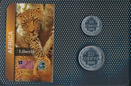Monete liberia 2000 - 2000,