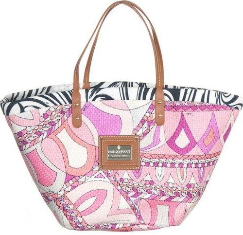 Borsa paglia emilio pucci - borsa,