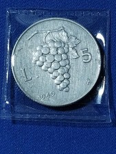 MONETA 5 LIRE 1949   (F)