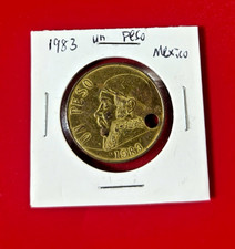 1983 UN PESO MONETA MESSICO