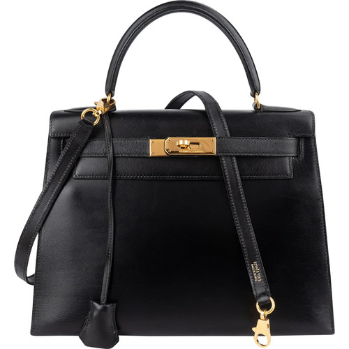 Borsa mano hermès box calf - a,