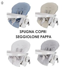 Babysanity® Copri Seggiolone Pappa Universale Spugna Cotone 100% Made in Italy
