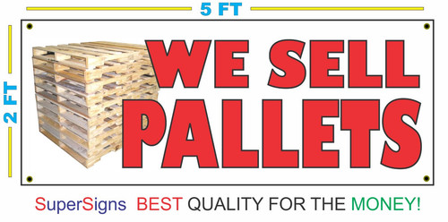Insegna banner pallets - insegna,