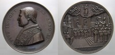 MEDAGLIA PIO IX ANNO XI 1856