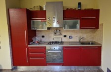 Cucina Febal 3,10m completa di elettrodomestici, cappa e mobile TV uguale
