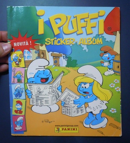 Album figurine puffi - ",