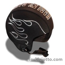Casco vintage in pelle