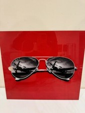 RAY-BAN poster / locandina in plexiglass PUBBLICITA' THE GENERAL NEGOZI RAY-BAN