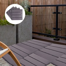  4 Pezzi Pavimento Patio