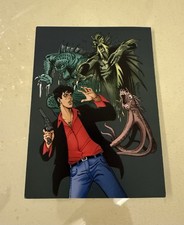 DYLAN DOG SU CARTOLINA ALBISSOLA COMICS 2013 GIUSEPPE MONTANARI CON ANNULLO