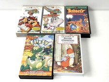 Vhs LOTTO 5 CASSETTE CARTONI