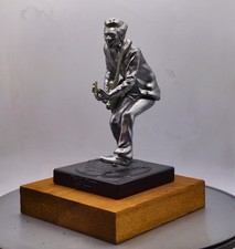 Chuck Berry   Statue- Metalic
