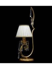 CLASSIC GOLD BEDSIDE LAMP WITH