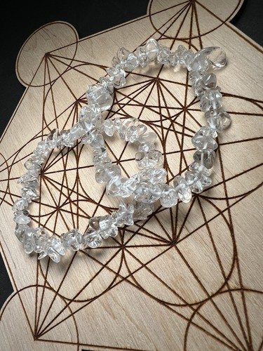 Bracciale quarzo ialino - bracciale,