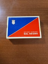 CARTE DA GIOCO DAL NEGRO BRIDGE RAMINO POKER 2 MAZZI ORIGINAL PLAYING CARDS