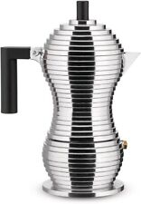 Alessi, Pulcina, Caffettiera Espresso per Induzione, Alluminio