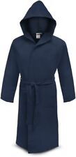 Accappatoio Taglie Forti Calibrato microfibra Unisex cappuccio cintura tasche