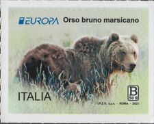2021 Italia Repubblica Europa Orso Bruno marsicano  nuovo