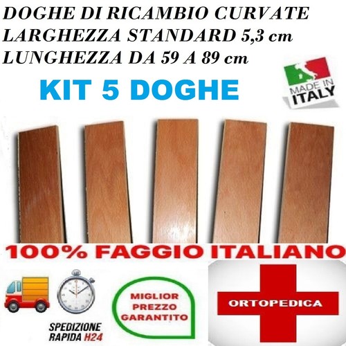Kit5 doghe ricambio per - ricambio,