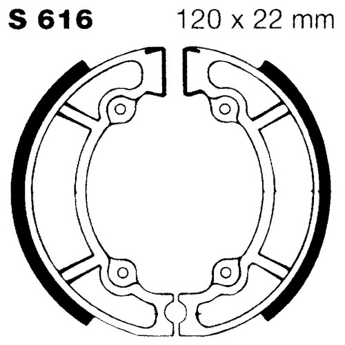 Ganasce suzuki 125 250 - suzuki, 125/250