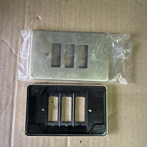Placca vimar alluminio - in,
