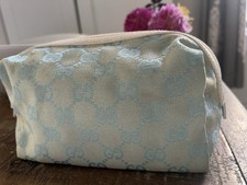 Gucci Baby Blue Zipper Pouch