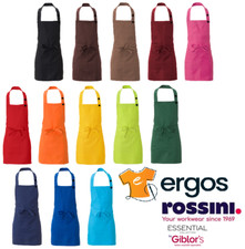 GIBLOR'S Grembiule LATINA Unisex Chef Cuoco Cucina Cameriere Sala Bar Q1H00209