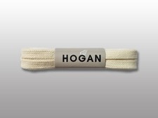 LACCI PIATTI ORIGINALI STRINGHE SCARPE HOGAN OLYMPIA INTERACTIVE CREMA 85CM