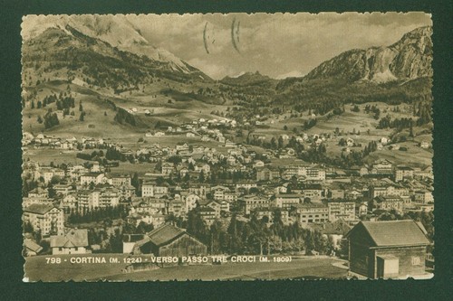 Cortina ampezzo verso - cortina, d'