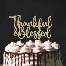 Cake Topper Ringraziamento