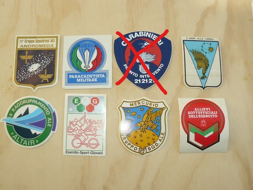 Adesivi stickers esercito - adesivi,