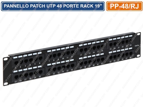 Pannello patch cat5 utp - patch,