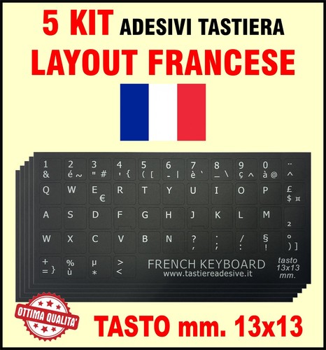 Adesivi tastiera layout - adesivi,