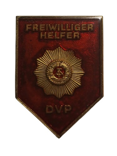 Distintivo ddr dvp - ddr, volontari