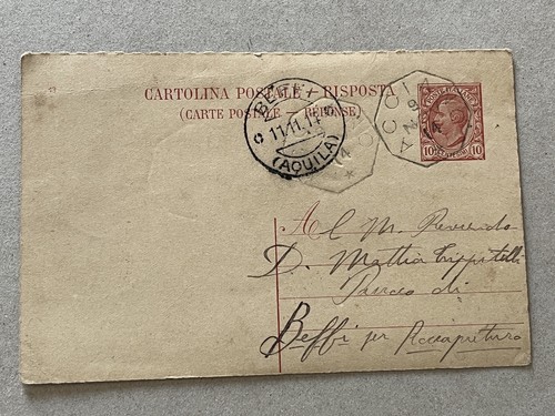 Intero postale regno - intero,