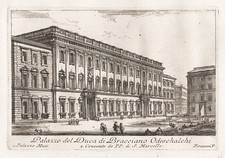 Piranesi Roma Palazzo del Ouca