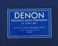 Adesivo Denon Precision Audio