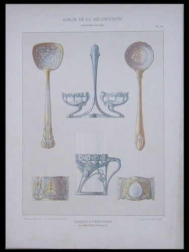 Art nouveau orafo stampa - orafo,