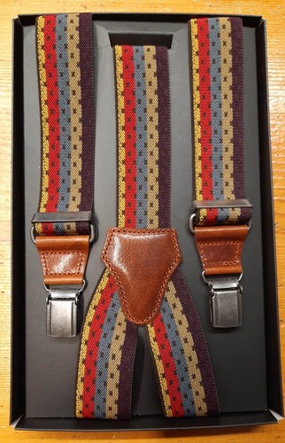 Bretella jacquard dis etnico - bretella,