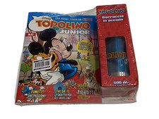 TOPOLINO JUNIOR  n°21 + BORRACCIA IN ACCIAIO TOPOLINO 500 ml      (u350)