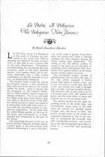 1922 Article * Villa La Pietra