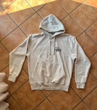 Stussy Hoodie Grigio Chiaro
