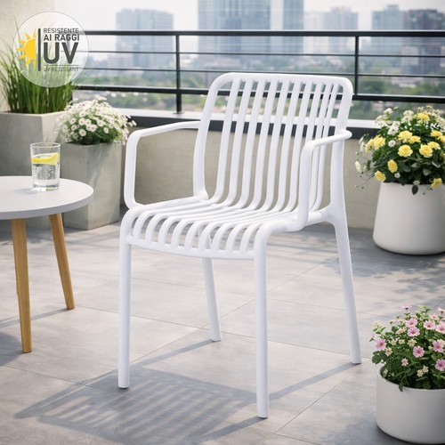 Sedia giardino con - sedia, da