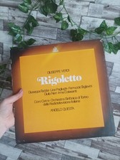 COFANETTO 3 DISCHI VINILE RIGOLETTO GIUSEPPE VERDI-ANGELI QUESTA-1979- CETRA
