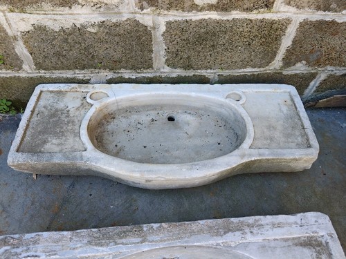 Antico vecchio lavandino - vecchio, da